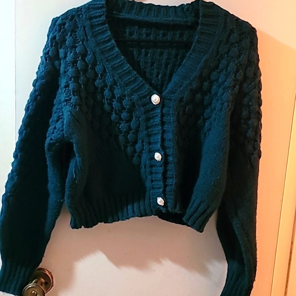Pine Green Sweater